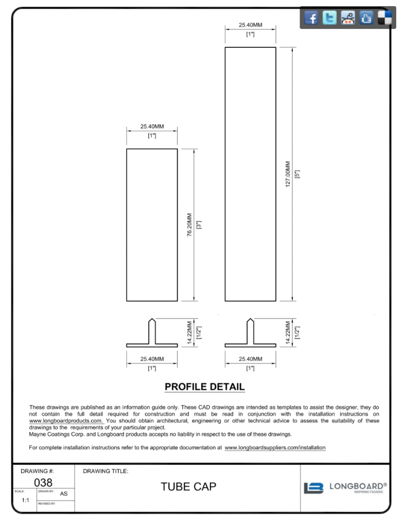 038 Tube Caps Privacy Screen